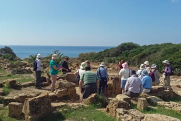 Enjoying the sea views at Selinunte | Sicilian Civilisations Enjoying the sea views at Selinunte | Sicilian Civilisations