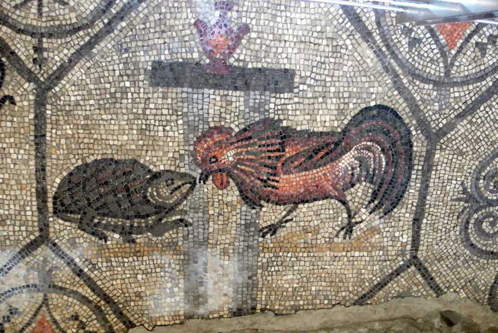 Detail of mosaic from Aquileia | Adriatic Lagoons, Mosaics & the End of Empire