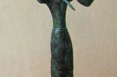 Cyprus This 12th century BC bronze statuette stands on an ingot of copper, a valuable native resource of Cyprus