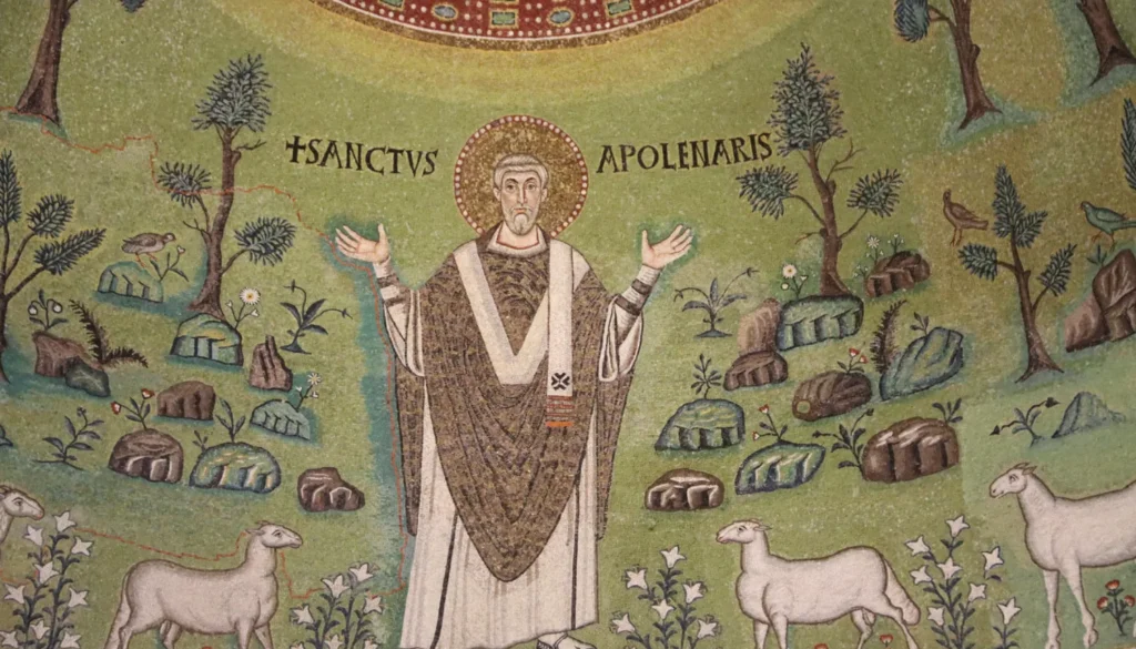 Mosaic from Basilica Sant'Apollinare | Adriatic Lagoons, Mosaics & the End of Empire