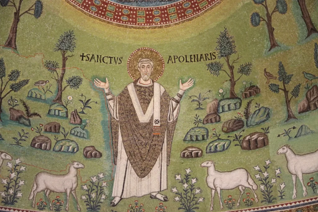 Mosaic from Basilica Sant'Apollinare | Adriatic Lagoons, Mosaics & the End of Empire