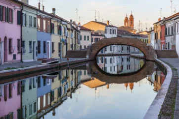 Comacchio, Po Delta | Adriatic Lagoons, Mosaics & the End of Empire Comacchio, Po Delta | Adriatic Lagoons, Mosaics & the End of Empire
