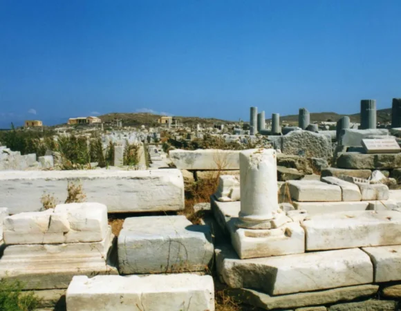 The Island of Delos was revered as the birthplace of the god Apollo