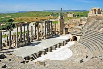 Thugga | Tunisia's Treasures Roman Theatre, Thugga | Tunisia's Treasures