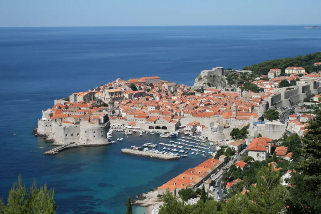 Dubrovnik. One of a string of beautiful historic towns along the Adriatic coast