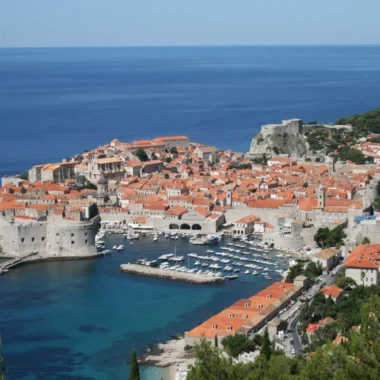 Croatia Dubrovnik. One of a string of beautiful historic towns along the Adriatic coast