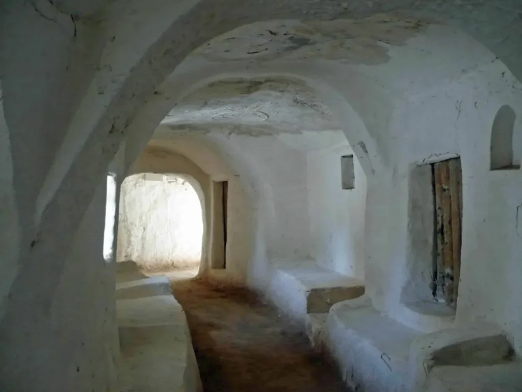 A street in the Berber town of Ghadames, a peaceful Saharan oasis