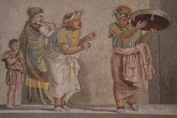 Mosaic from Pompeii | New Vesuvian Discoveries Mosaic from Pompeii | New Vesuvian Discoveries