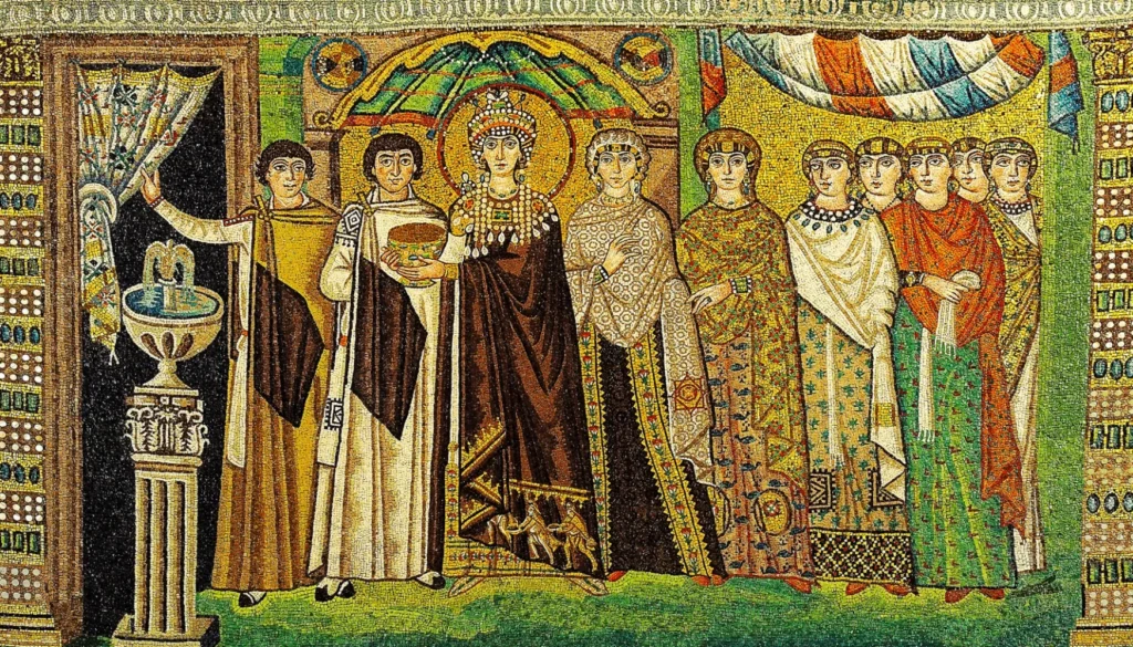 Mosaic of Theodora | Adriatic Lagoons, Mosaics & the End of Empire