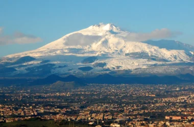 Mount Etna, Europe's tallest volcano, dominates the landscape of north-east Sicily Mount Etna, Europe's tallest volcano, dominates the landscape of north-east Sicily