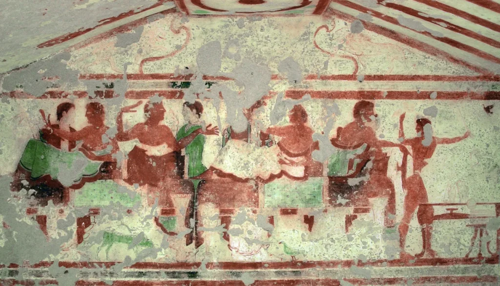 Tarquinia Fresco | Latium: Shaping & Escaping Rome