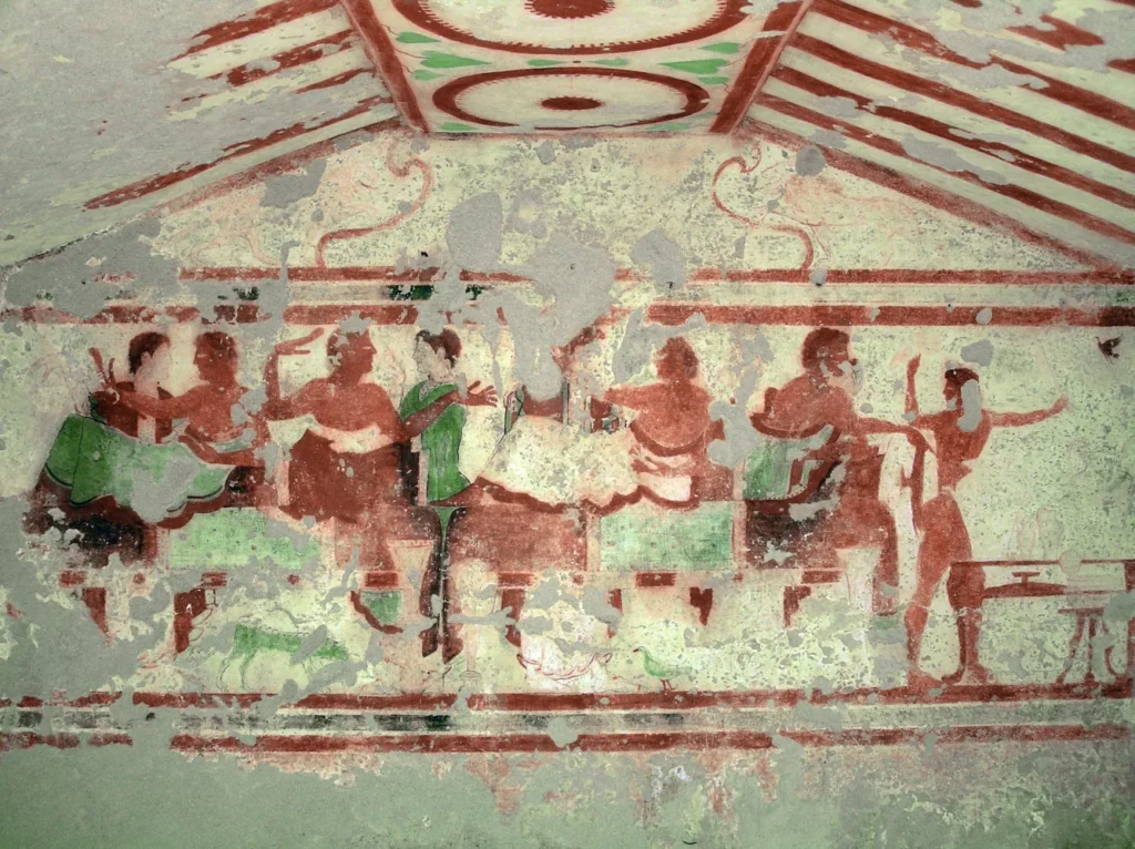 Tarquinia Fresco | Latium: Shaping & Escaping Rome
