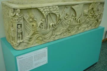 The Rhine Frontier Sarcophagus, Ancient Shipping Museum | The Rhine Frontier